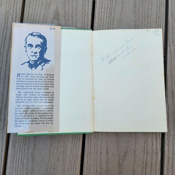 The Spell of the Yukon Robert Service-1916-HardCover - Picture 2 of 5
